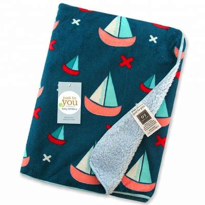quality  Wholesale Cartoon Anti-pilling Printed Flannel Fleece Baby Animal Blanket factory