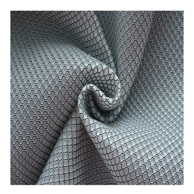 New Design Memory Diamond Pattern Mask Fabric Breathable 3d Spacer Mesh