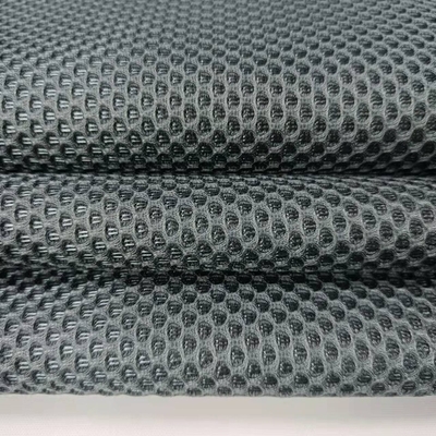 Polyester mesh sandwich 3d spacer anti-static air mesh fabric for cushion shoes mat chair back mattress