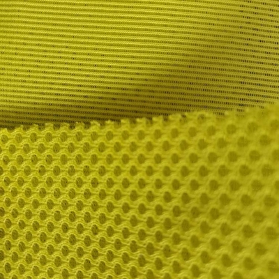 100% Polyester Tear-resistant Warp Knitted Air Mesh Fabric 3mm Popular Regular 3d Spacer Mesh Sandwich Mesh Fabric