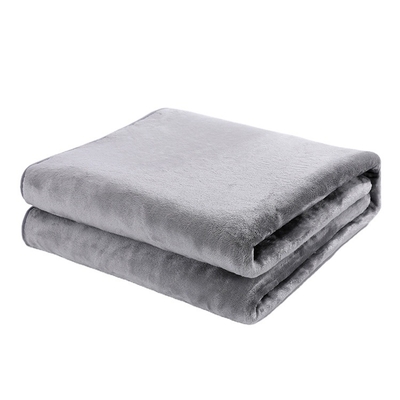 Anti-Static Electric Heated Throw Blanket, Soft Faux Fur&amp; Sherpa Quick Heating Blanket, 3 Heating Levels