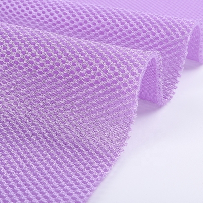 Shrink-resistant polyester sandwich 3d sandwich spacer soft breathable mesh fabric for mattress hometextile bag car shoe clothing chair auto seat cover
