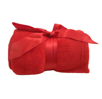 Antistatic Microfiber Fleece Blanket Throw Coral Microplush